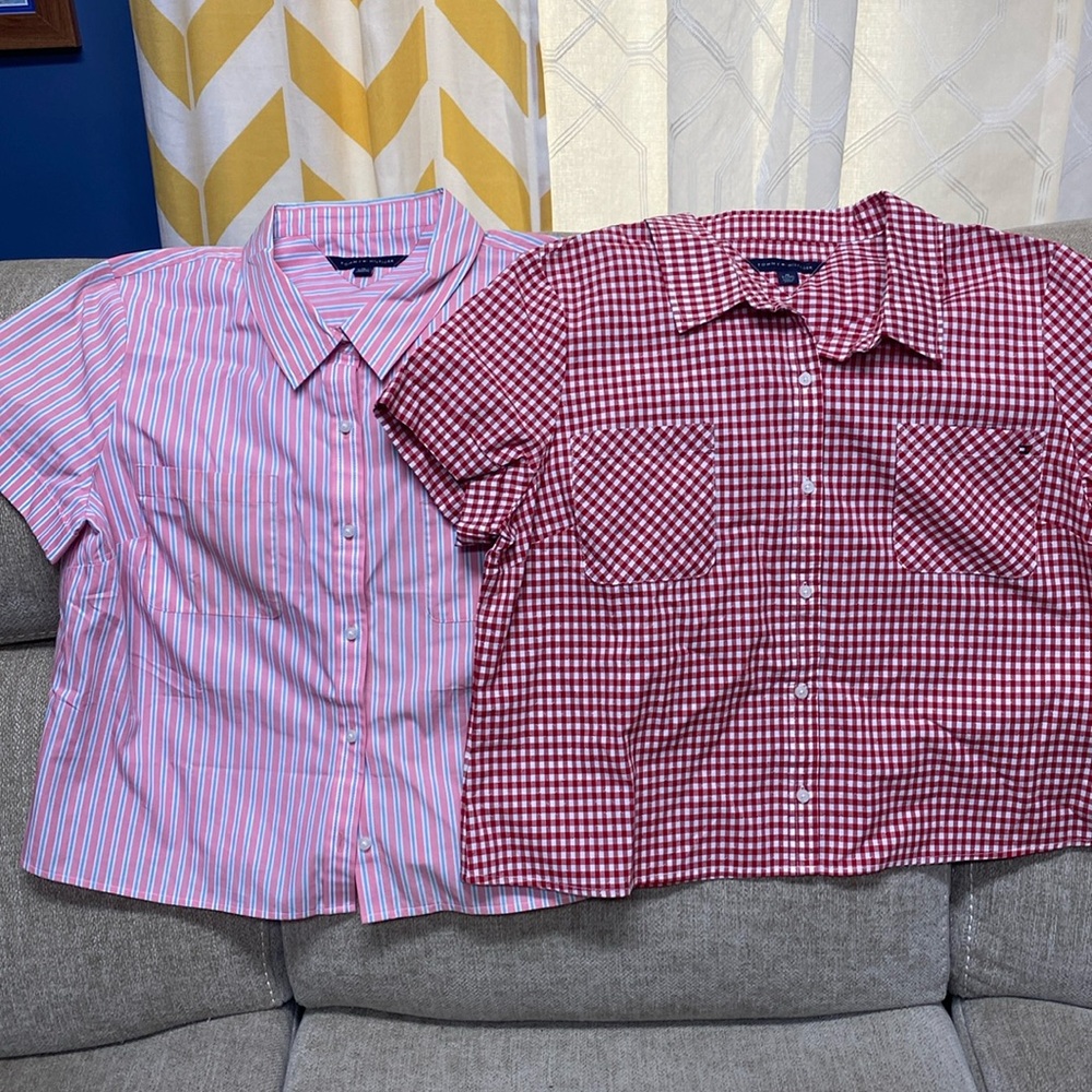 Tommy Hilfiger XL Button Shirts Lot of 2